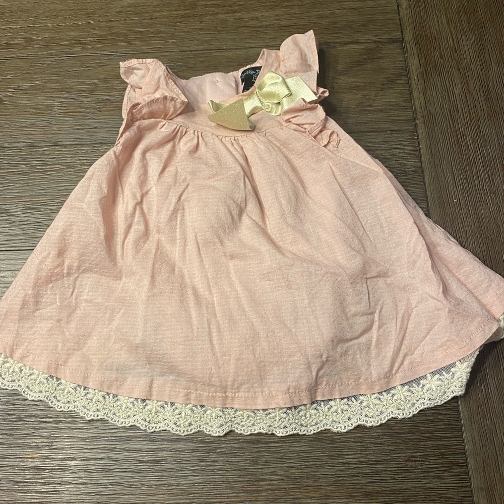 Cynthia Rowley  baby girl casual dress with attached bloomers size 3-6 month